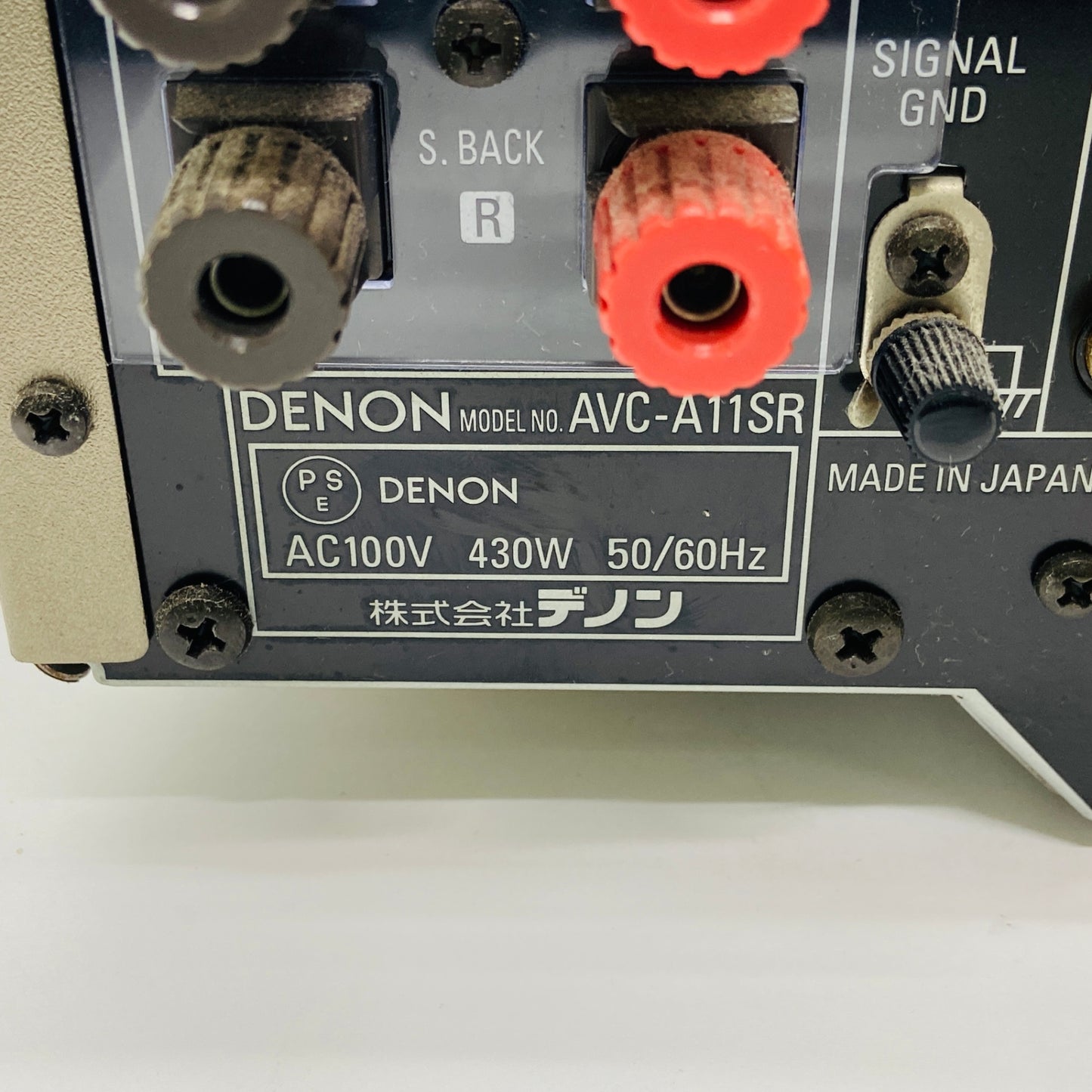DENON  AVC-A11SR AVアンプ 【C4408-160】