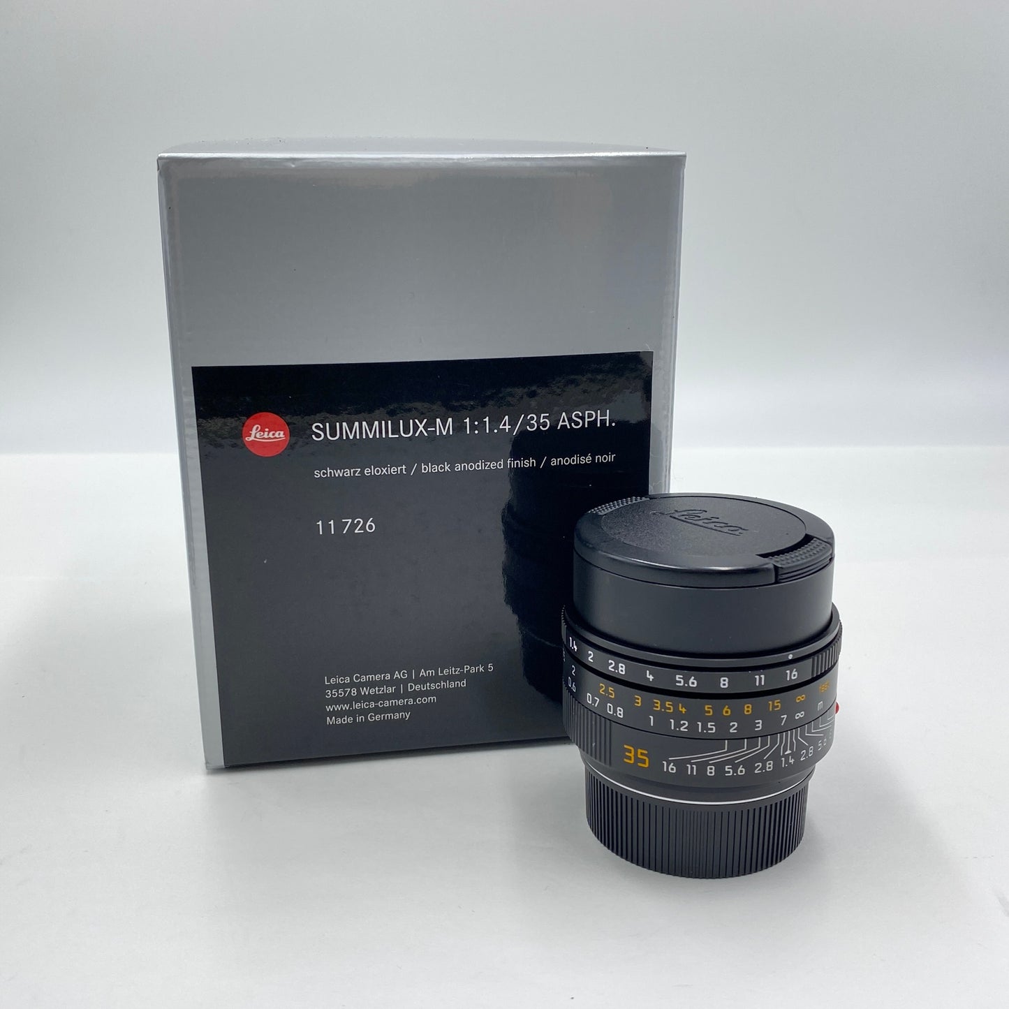 現行品 ライカ Leica SUMMILUX-M 1:1.4/35 ASPH. 11726 【C4893】
