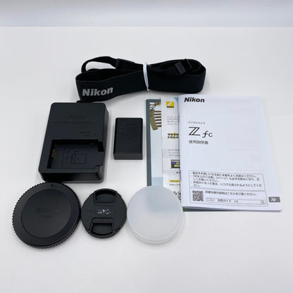 美品 ニコン Nikon Z fc 16-50 VR レンズキット ブラック シャッター回数846 【C6148】