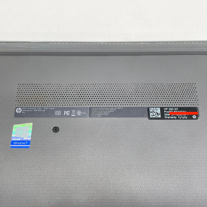 HP 250 G7 i3 7020U 4GB HDD500GB Windows10Pro 充電器付属 バッテリー最大容量95%【C6124-80】