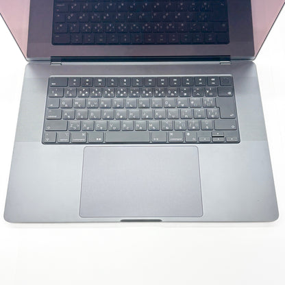 新品同様 美品 Apple MacBook Pro 16.2 インチ 2024年モデル MX2X3J/A スペースブラック M4 Proチップ 14コア 24GB SSD 512GB バッテリー最大容量100%【C5580-100】