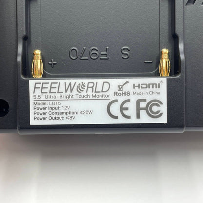 FEELWORLD LUT5 5.5インチ超高輝度 3000nitタッチスクリーン【C5375-60】