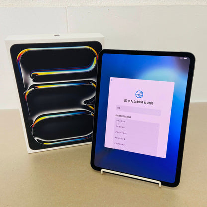 Apple iPad Pro 11インチ Wi-Fi+Cellular 256GB M4 2024年モデル MVW13J/A バッテリー最大容量100% C3386 60サイズ発送