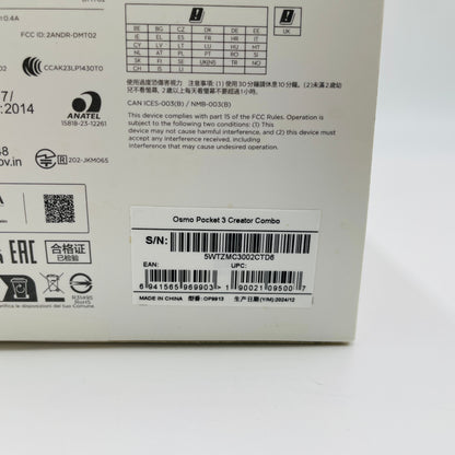 DJI Osmo Pocket 3 クリエイターコンボセット フィルターセット　【C4376-80】