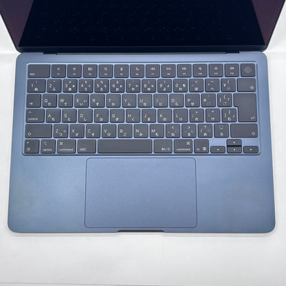 美品 MacBook Air 13インチ 2025 M4 16GB 256GB MW123J/A ミッドナイト バッテリー最大容量100% 【C8440-80】