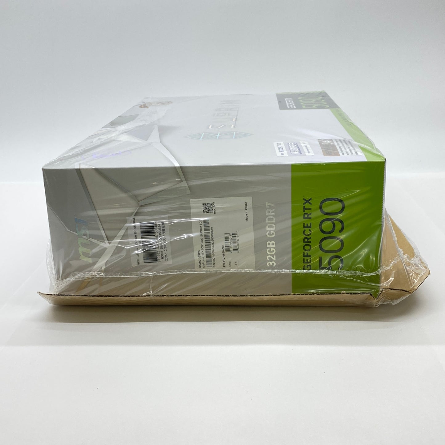 未開封 MSI GeForce RTX 5090 32G SUPRIM SOC (GeForce RTX 5090 32GB)	【C5201】