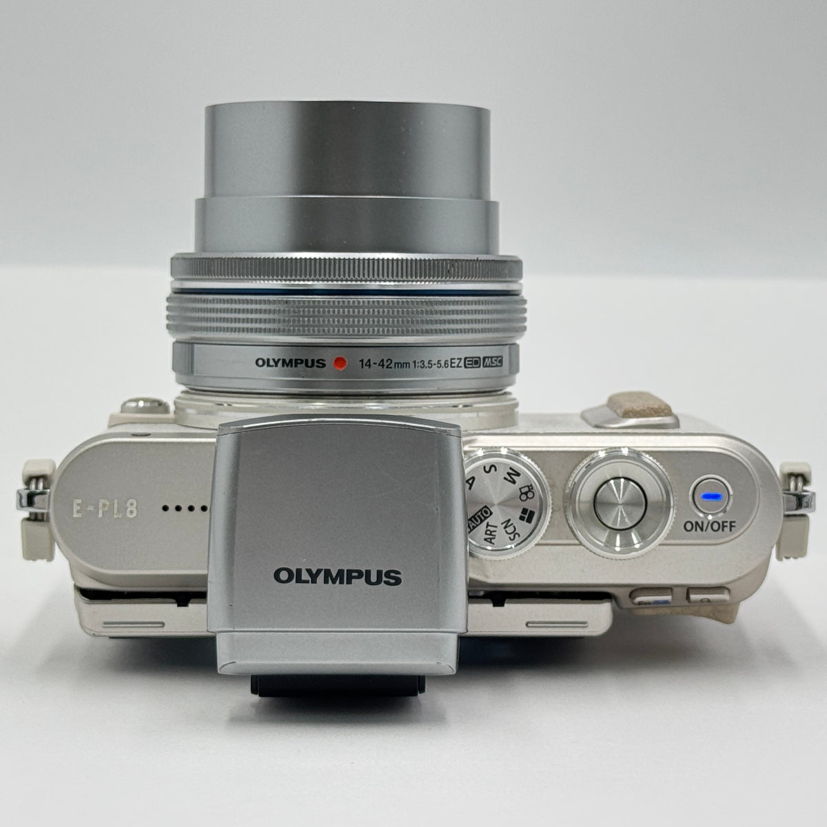 OLYMPUS PEN E-PL8 ダブルズームレンズキット 14-42mm 40-150mm ミラーレス 一眼 カメラ【C9492-60】