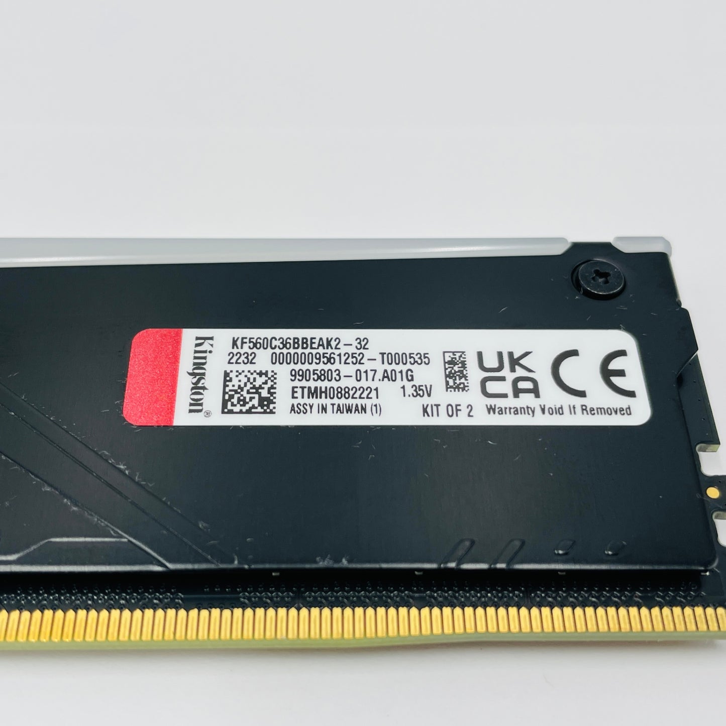 キングストンテクノロジー Kingston FURY デスクトップPC用メモリ DDR5 AM5 AMD EXPO認定 6000MT/秒 16GB×2枚 Kingston FURY Beast ビースト RGB AM5 CL36 KF560C36BBEAK2-32 【C4687-N】