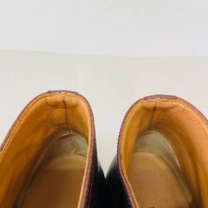 保管品 HERMES エルメス ストラップ ショートブーツ メンズ 39 1/2  i19207