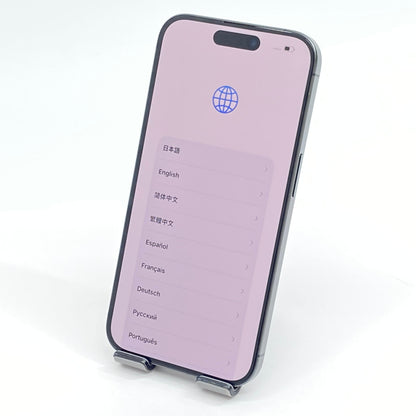 iPhone 15 Pro 1TB SIMフリー版 MTUQ3J/A ブラックチタニウム 充放電回数609回 バッテリー最大容量85% 箱のみ付属【C7098-C】