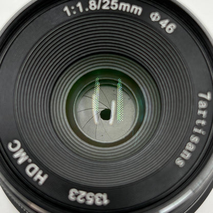 7artisans 七工匠 25mm F1.8 ソニーEマウント ブラック【C8813-60】