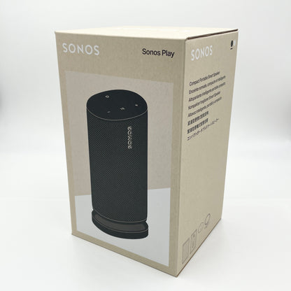 新品未開封 Sonos Play ブラック PLAYPJP1BLK ワイヤレススピーカー　【C8057-60】