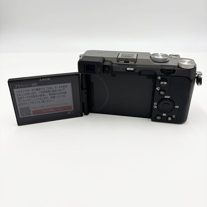 美品 Sony α7c ILCE-7C シルバー ボディ【C6038-80】