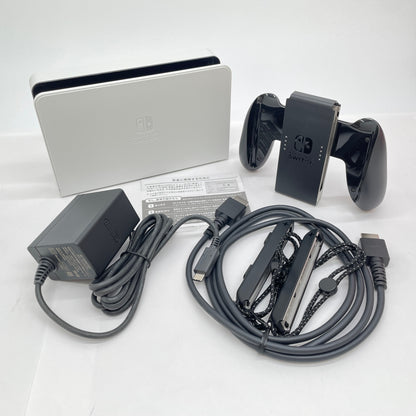 新品同様 美品 任天堂 ニンテンドースイッチ Nintendo Switch 有機ELモデル ホワイト 本体 EG-S-KAAAA 【C6573-80】
