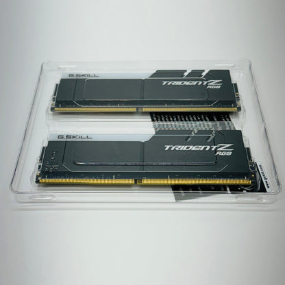 未使用 G.SKILL TRIDENT Z DDR4 3600MHz 32GB F4-3600C18D-32GTZR【C4459-C】