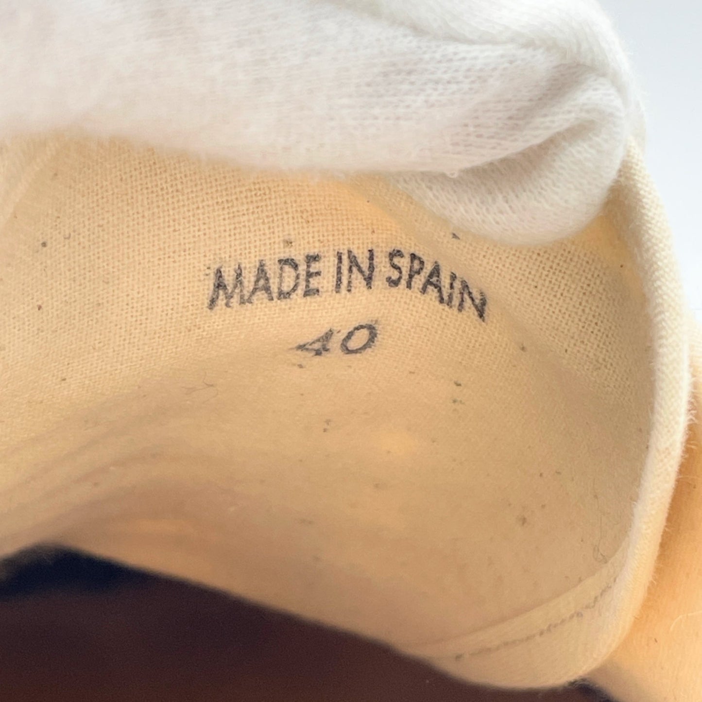ジルサンダー JIL SANDER スニーカー ローカット レースアップ キャンバス シューズ メンズ 40 アイボリー【C7005-80】