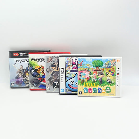 DS ソフト 5点 どうぶつの森・いただきストリートDS・ファイアーエムブレム・マリオカート7・ファイアーエムブレム無双【C7298-60】