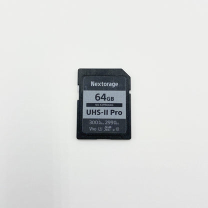 Nextorage UHS-II V90 64GB SDカード NX-F2PRO64G【C5706-N】