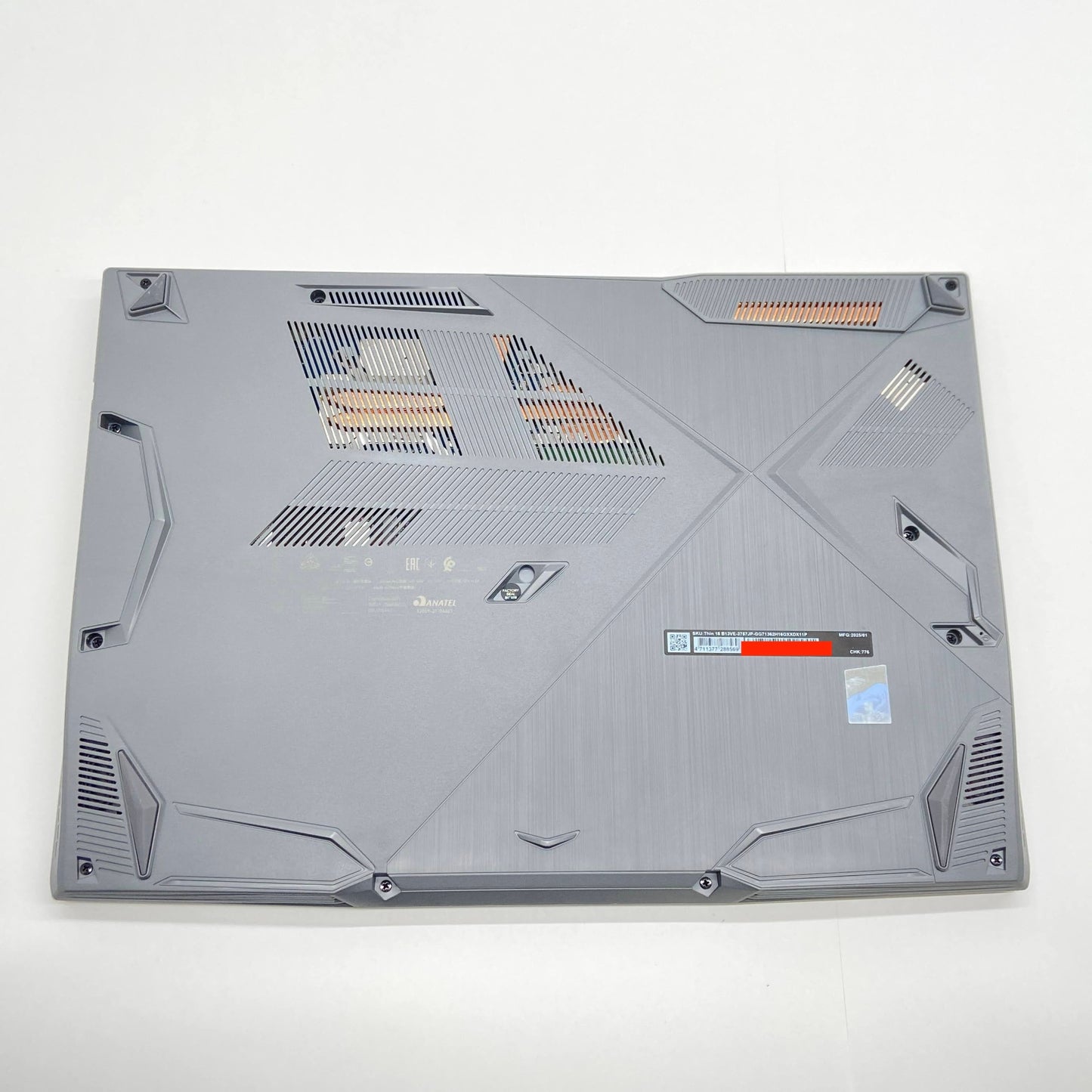 美品 MSI Thin 15 B13VE i7 13620H 16GB SSD512GB RTX4050 Windows11Pro バッテリー最大容量97% 【C6753-80】