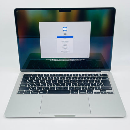 新品同様 美品 Apple MacBook Air 2025 13インチ M4 24GB SSD512GB MC654J/A シルバー 【C4658-80】