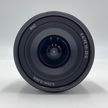美品 ソニー SONY E PZ 10-20mm F4 G SELP1020G 【C5958-60】