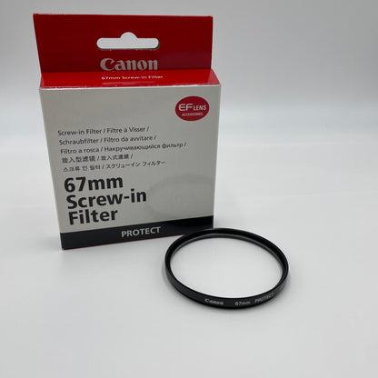 Canon 67mm  Screw-in PROTECT Filter レンズフィルター【C449-N】