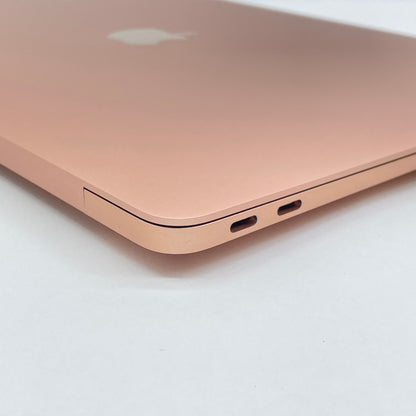 MacBook Air Retina 13インチ (Late 2020) Apple M1 8コア/8GB/SSD 256GB ゴールド MGND3J/A バッテリー最大容量100%充放電回数14回 付属品完備【7964-80】
