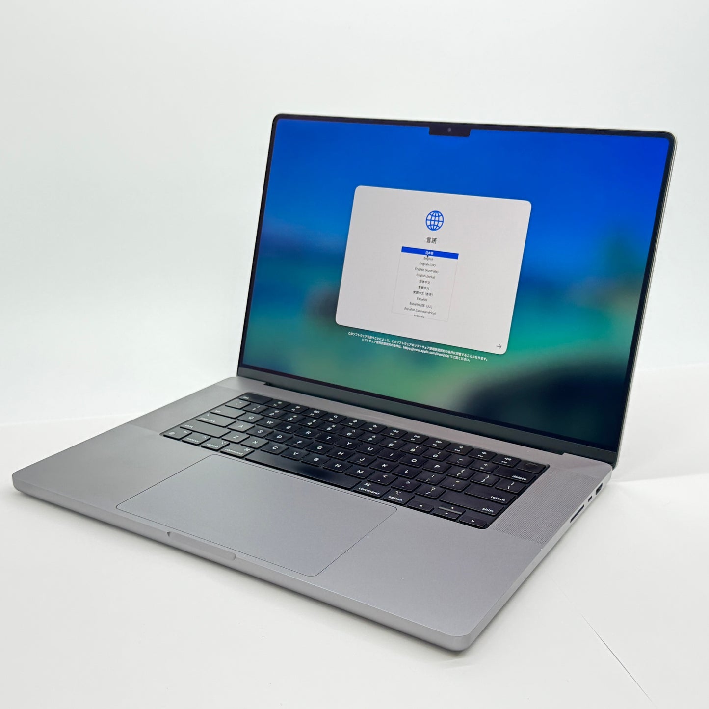 Apple MacBookPro 16インチ M1 Max 64GB 1TB 充放電回数51回 バッテリー最大容量96% US配列 【C7242-80】