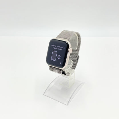 Apple Watch SE 3 40mm GPS スターライト MEHV4J/A バッテリー最大容量100%  バンド付属	【C7596-N】