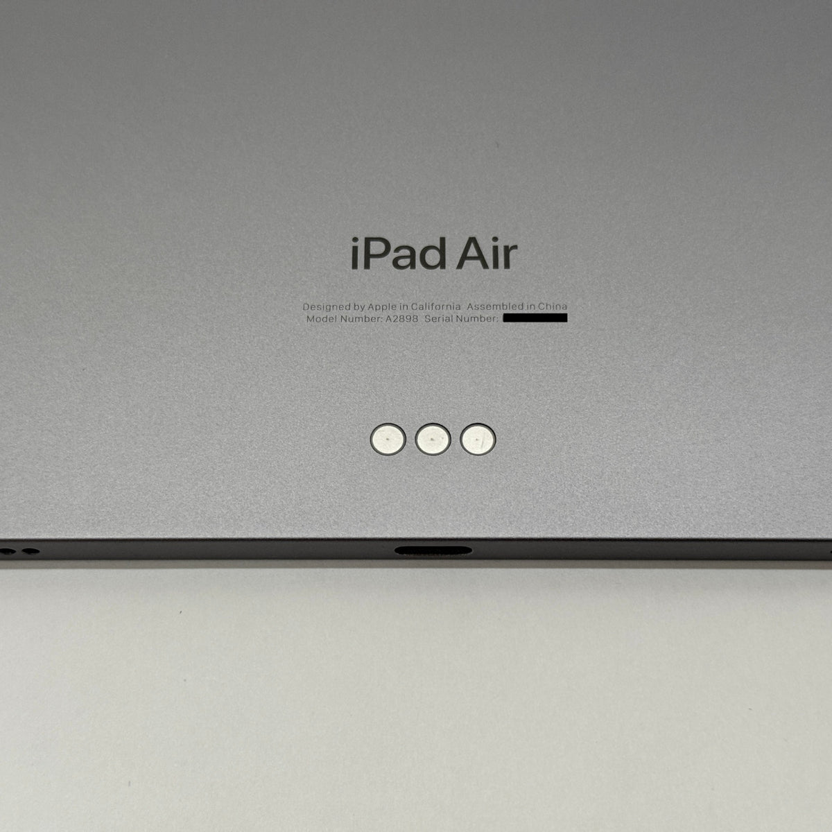 美品 iPad Air 13インチ M2 Wi-Fiモデル MV273J/A スペースグレー バッテリー最大容量88%【C9530-80】