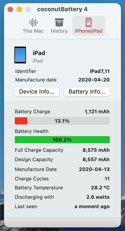 美品 iPad(第7世代) 128GB Wi-Fiモデル シルバー MW782J/A バッテリー最大容量100%【C5483-60】
