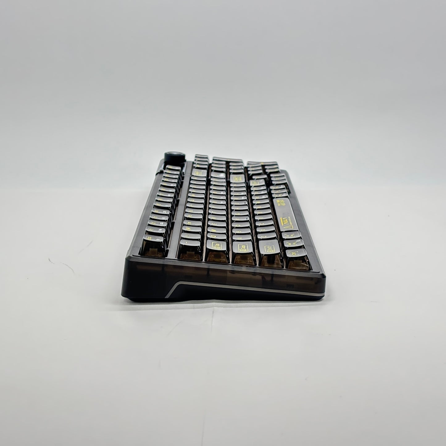 AULA F98Pro V3 メカニカルキーボード 3モード ガスケット構造 ホットスワップ対応 eスポーツ ゲーミングキーボード 1.14インチTFTスクリーン RGBライトノブ カスタムギフト【C8512-80】
