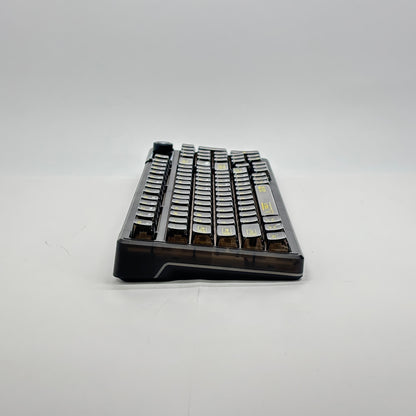 AULA F98Pro V3 メカニカルキーボード 3モード ガスケット構造 ホットスワップ対応 eスポーツ ゲーミングキーボード 1.14インチTFTスクリーン RGBライトノブ カスタムギフト【C8512-80】