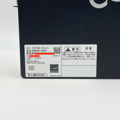 ESPRIMO Q558/B i5 9500T 8GB SSD256GB Windows11 Pro	【C5637-60】