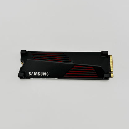 美品 Samsung M.2 SSD 990 PRO 2TBヒートシンク付き MZ-V9P2T0G-IT【C9148-C】