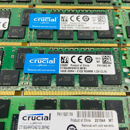 Crucial DDR4-2133 16GB 12枚セット 【C4544-C】
