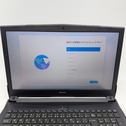 mouse MB-K690SN1-EX3 Core i7-8750H 16GB Geforce MX150 SSD256GB HDD1TB バッテリー最大容量96%【C5163-100】