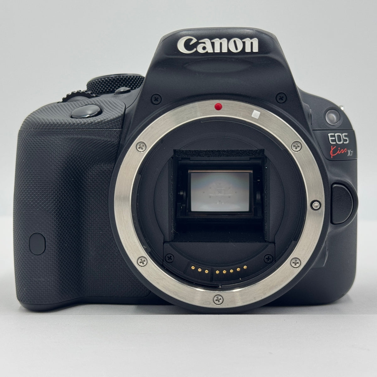 美品 Canon EOS Kiss X7 ダブルズームキット 18-55mm 55-250mm【C9586-80】