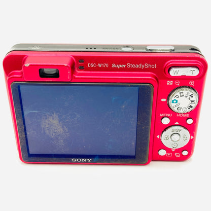 SONY/ソニー Cyber-shot DSC-W170 コンパクトデジタルカメラ【C4179-C】