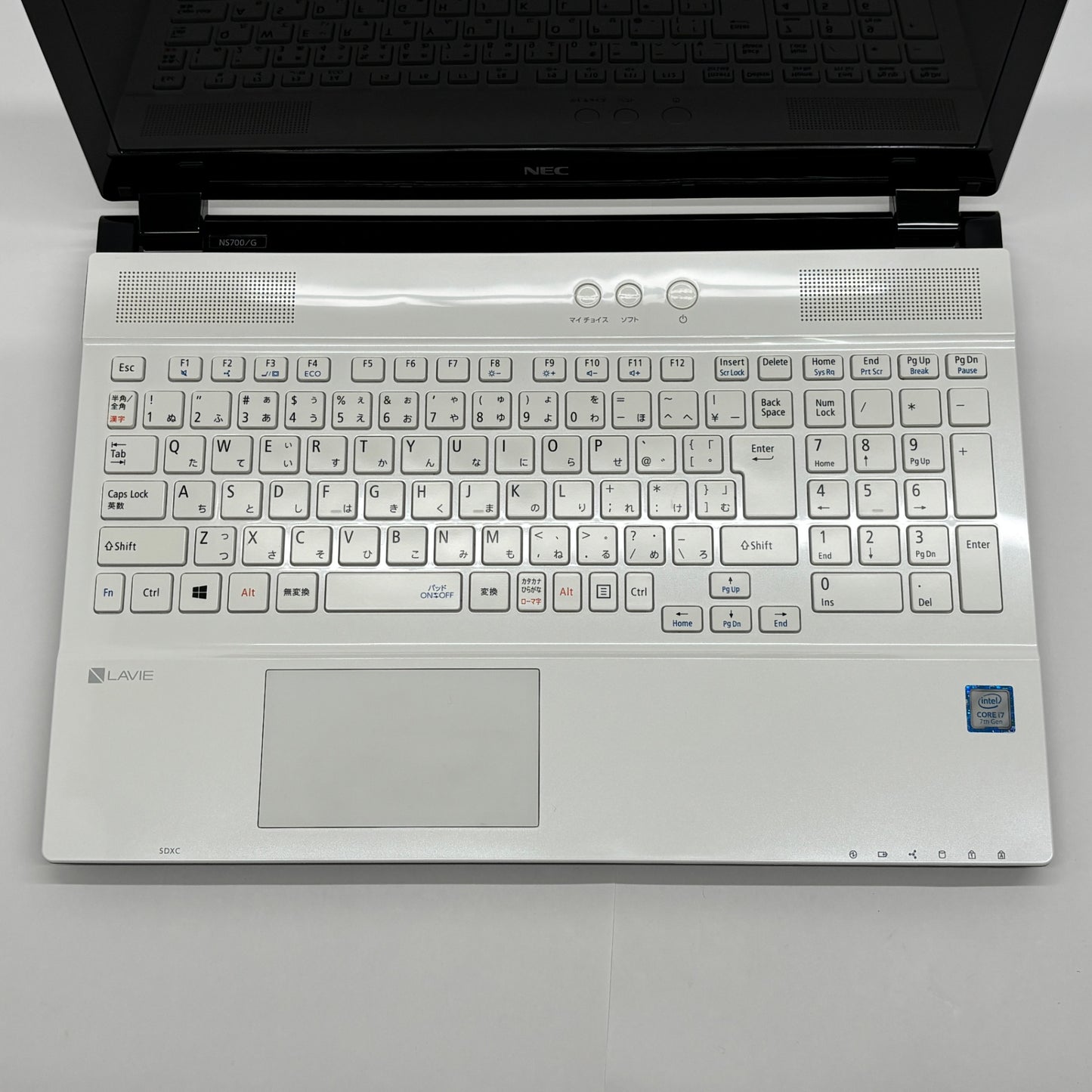 NEC LAVIE Note Standard PC-NS700GAW i7-7500U 8GB SSD500GB Windows10 Home バッテリー最大容量97%【C6758-80】