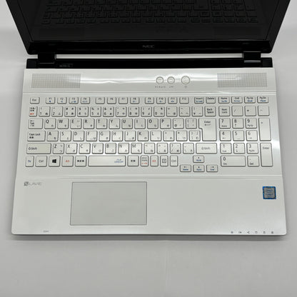 NEC LAVIE Note Standard PC-NS700GAW i7-7500U 8GB SSD500GB Windows10 Home バッテリー最大容量97%【C6758-80】