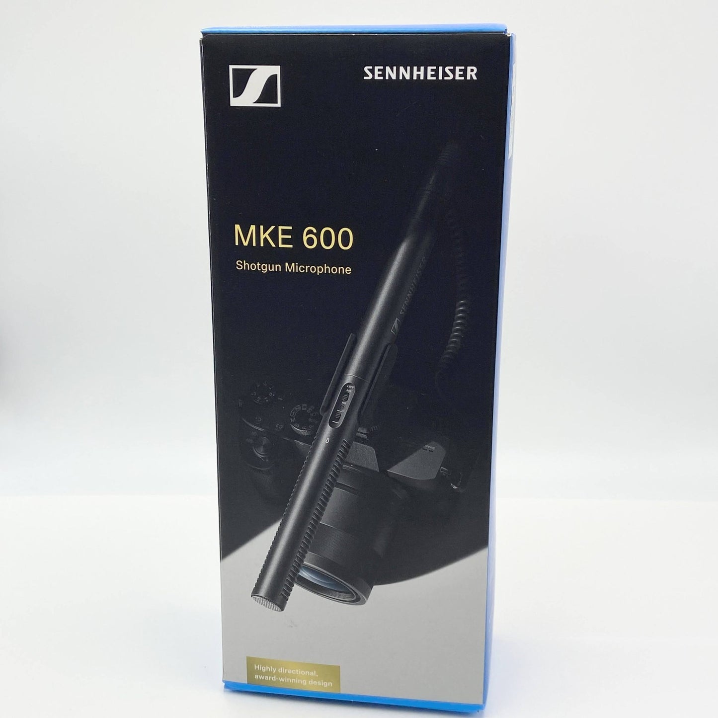 美品 SENNHEISER MKE 600 ショットガンマイク（カメラ用マイク）付属品完備	【C5209-80】