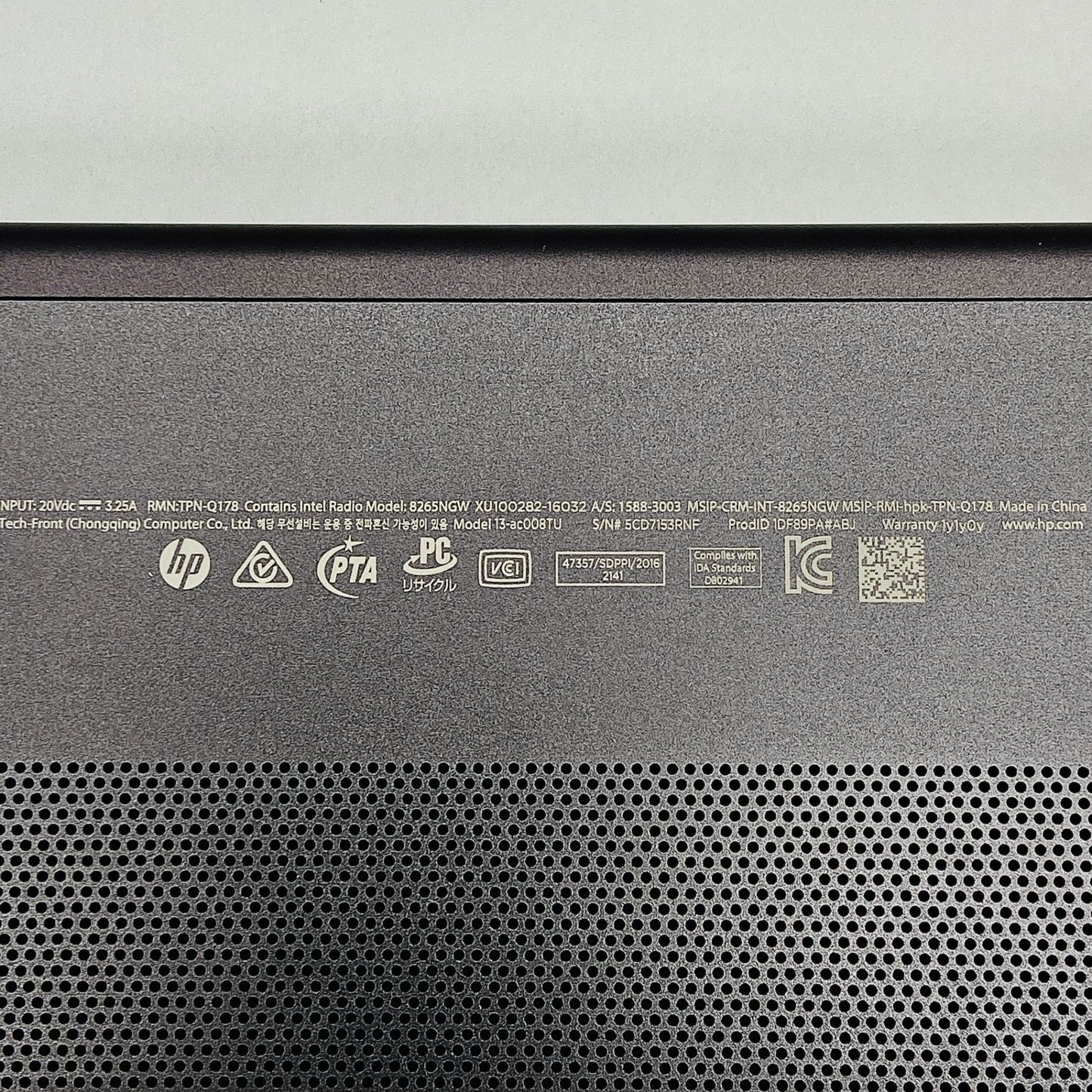 美品 HP Spectre x360 13-ac008TU i7 7500U 16GB SSD 1TB Windows10 Home 【C4482-80】