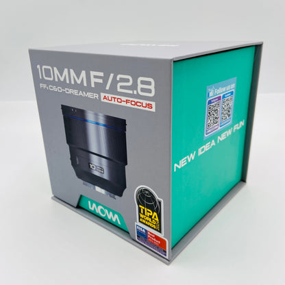美品 LAOWA 10mm F2.8 ZERO-D FF FEマウント 箱あり	【C4153-80】