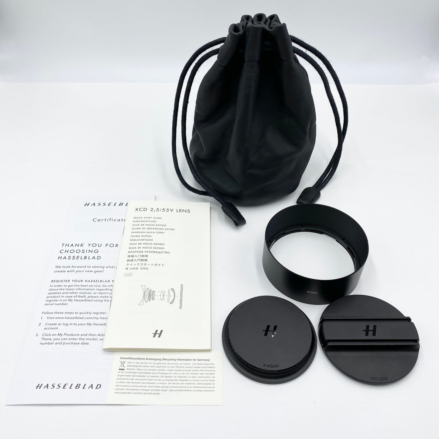 ハッセルブラッド HASSELBLAD XCD 2.5 55V Lens  【C4244-80】