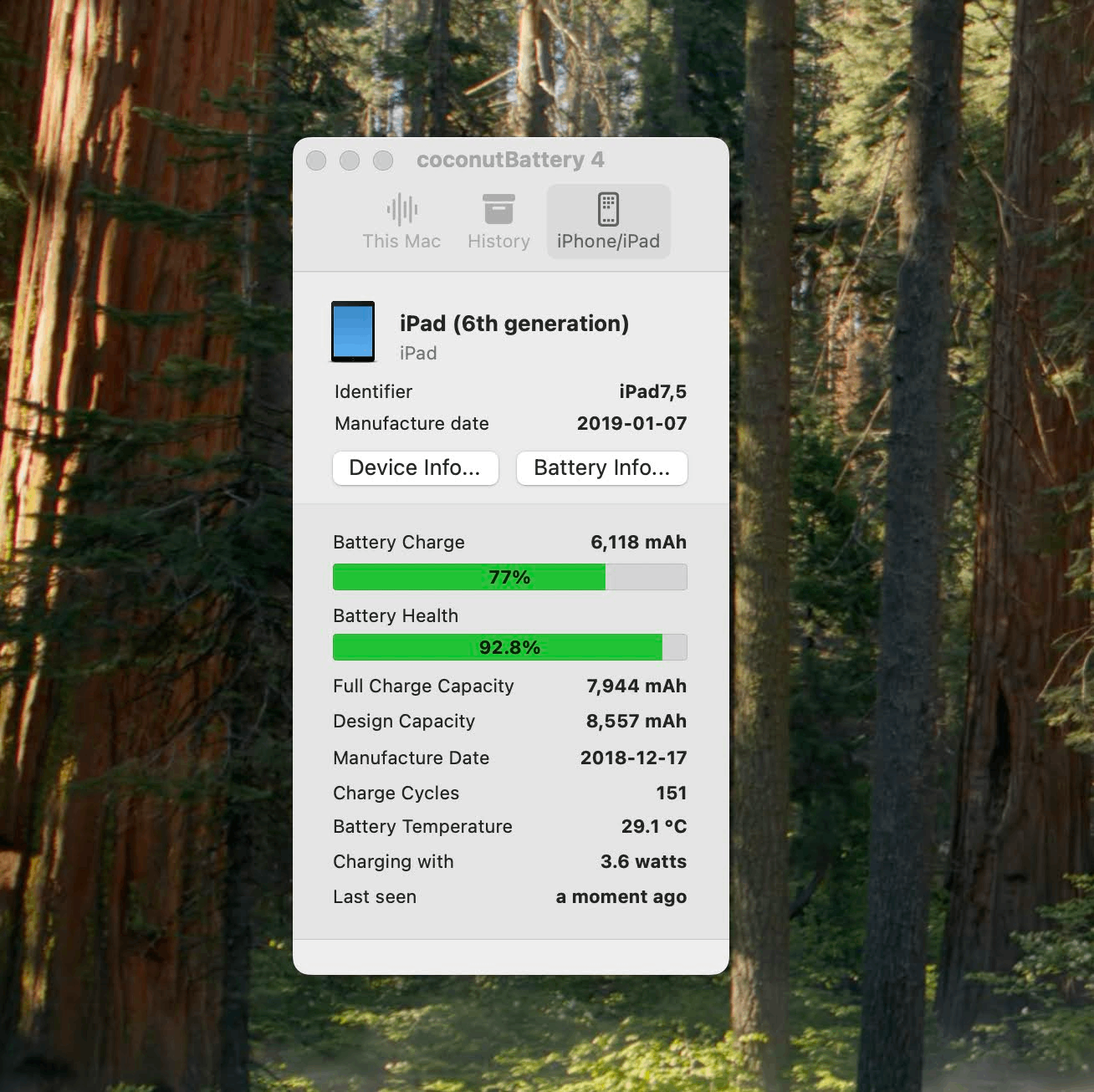バッテリー最大容量92% Apple iPad 第6世代 Wi-Fiモデル 32GB MR7F2J/A A1893 スペースグレイC3840 60サイズ発送