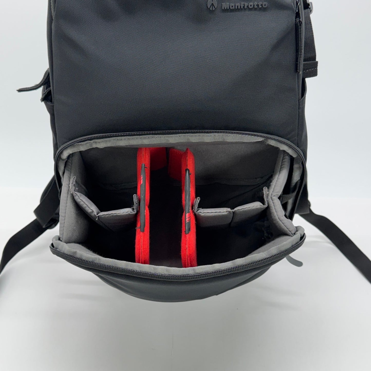 美品 Manfrotto Advanced カメラバックパック III  ブラック【C7510】