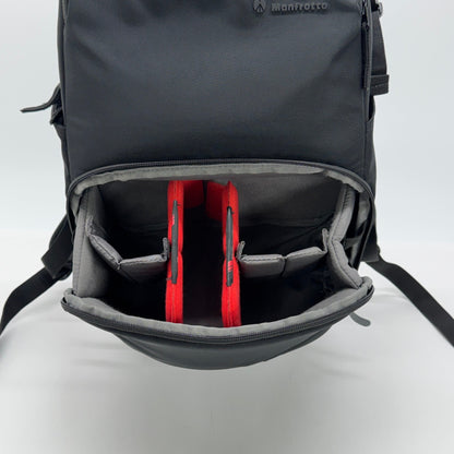 美品 Manfrotto Advanced カメラバックパック III  ブラック【C7510】