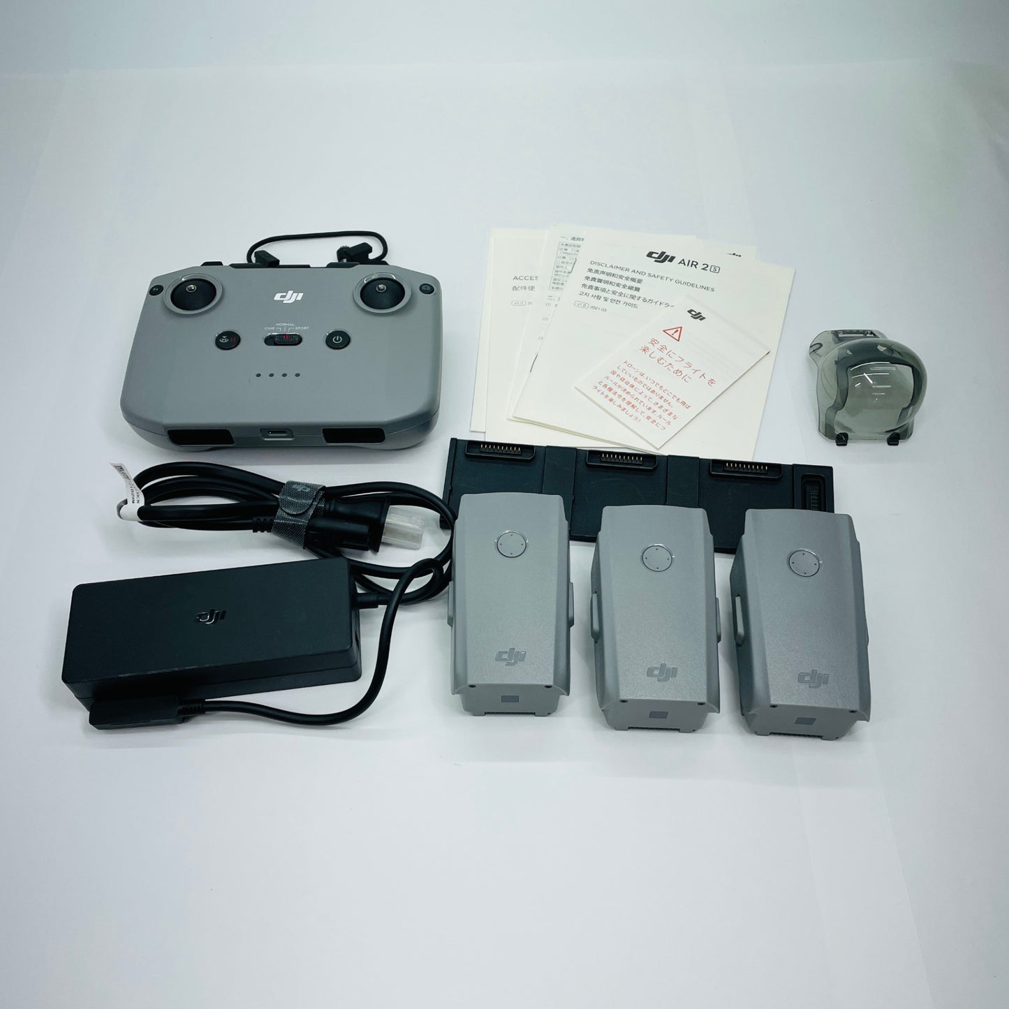 美品 DJI Air 2S Fly more combo　【C4791-80】