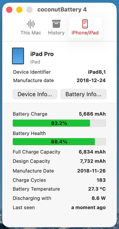iPad Pro 11インチ Wi-Fi 256GB シルバー MTXR2J/A 【C7416-60】
